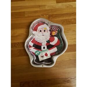 Vintage 1993 Wilton Santa's Treasures Cake Pan #2105-9338 Unused